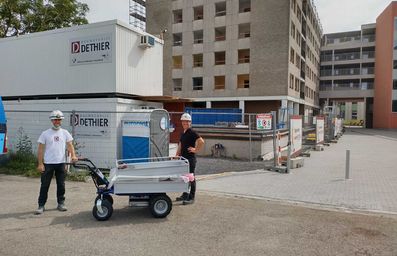  Verhoog je productiviteit en werk met een ZALLYS ELEKTRISCHE TRANSPORTER.