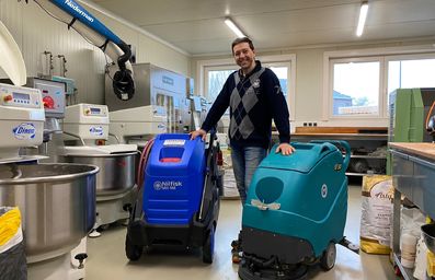  Zuivere koffie bij de broodjes bij bakkerij Martens.