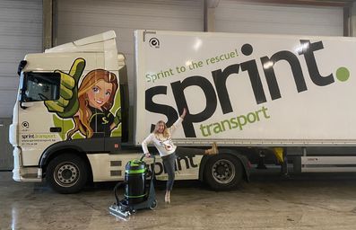  Soteco to the rescue bij Sprint Transport in Houthalen-Helchteren!
