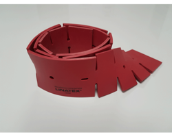 Eureka Achterste opzuigrubber Linatex 9,52 mm E110