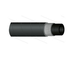 Vemoflex HD-slang 1W DN 06 zwart per meter