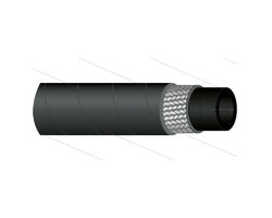 RP HD-slang 1W DN08 zwart per meter