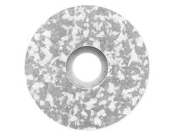 Schrobpad 15 Melamine + Pad - 381 mm  Wit/Grijs"