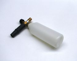 R&M Schuiminjectie lans zwart + 1L bus KW/Kranzle nippel
